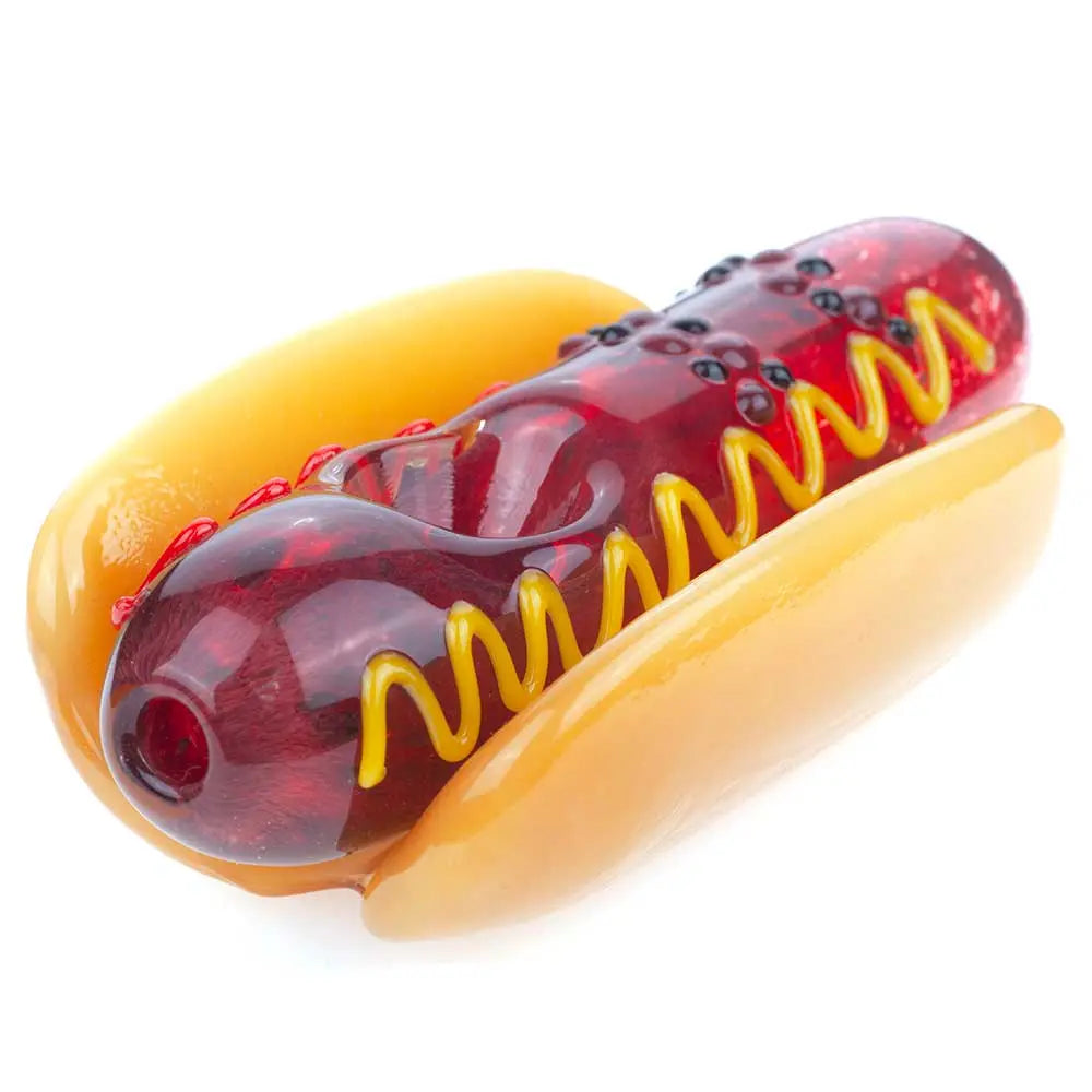 Lix Hot Dog Glass Pipe