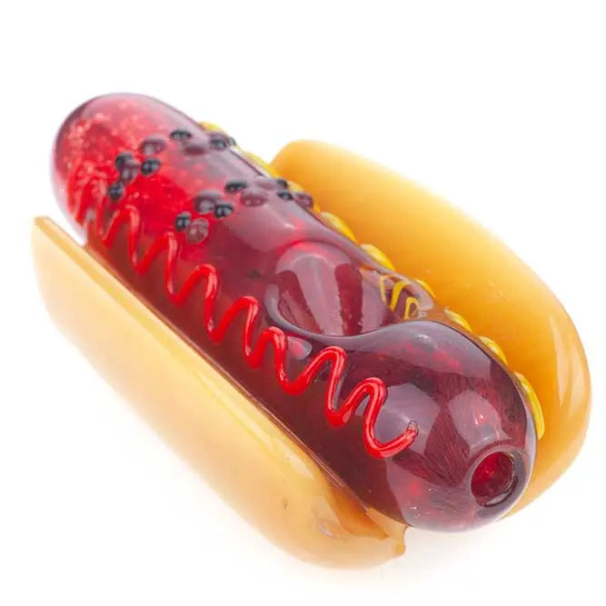 Lix Hot Dog Glass Pipe