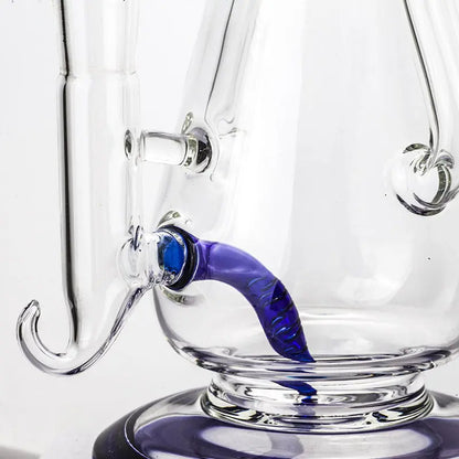 10.4" Salt Shaker Glass Water Pipe (Random Color)