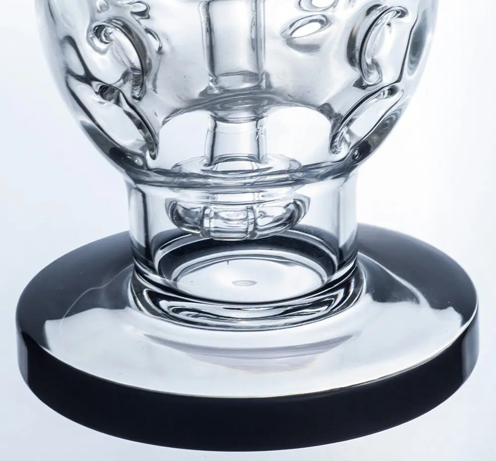 10" Skull Showerhead Perc Bong