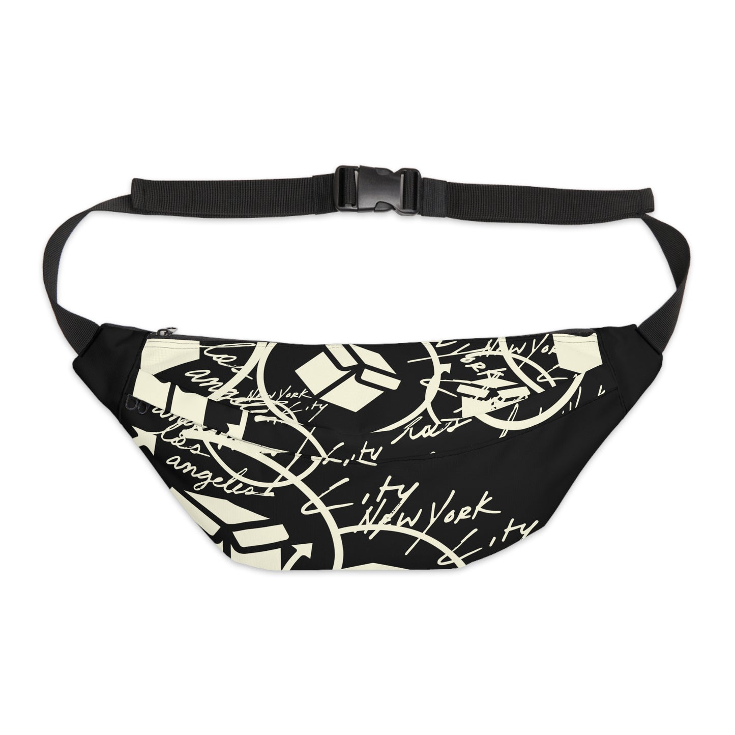 Lix NY - LA Large Fanny Pack "Fade 2 Black Color Way"