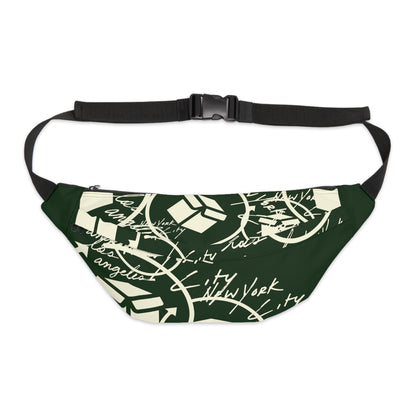 Lix NY - LA Large Fanny Pack "Beef & Broc Color Way"