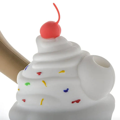 6" Ice Cream Silicone Dab Rig