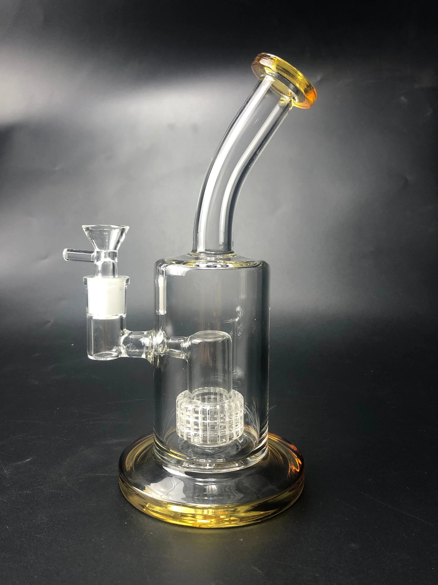 7" Matrix Perc Water Glass Dab Rig