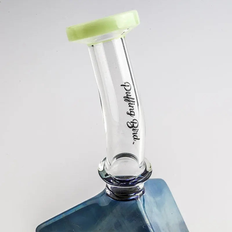 8.5" Blue Cube Glass Dab Rig