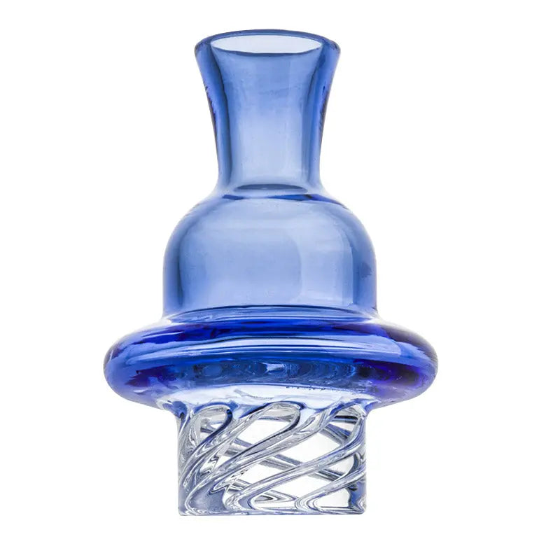 Blue Glass Carb Cap