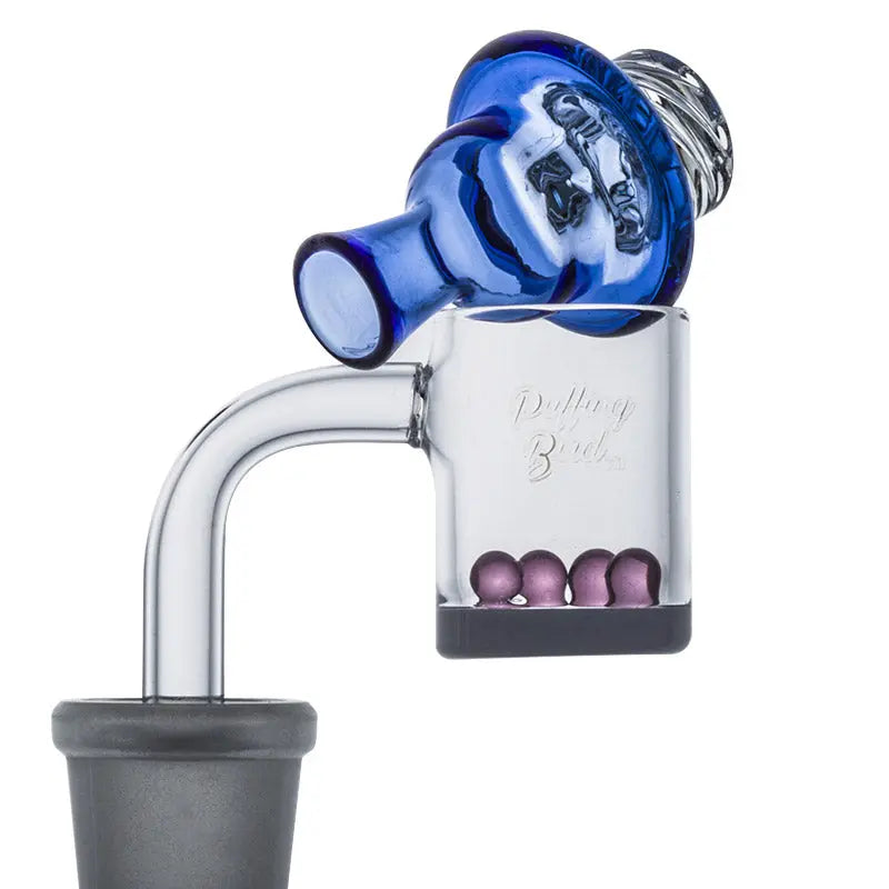 Blue Glass Carb Cap