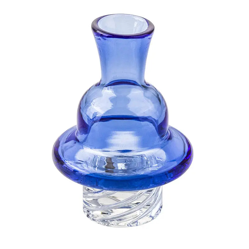 Blue Glass Carb Cap