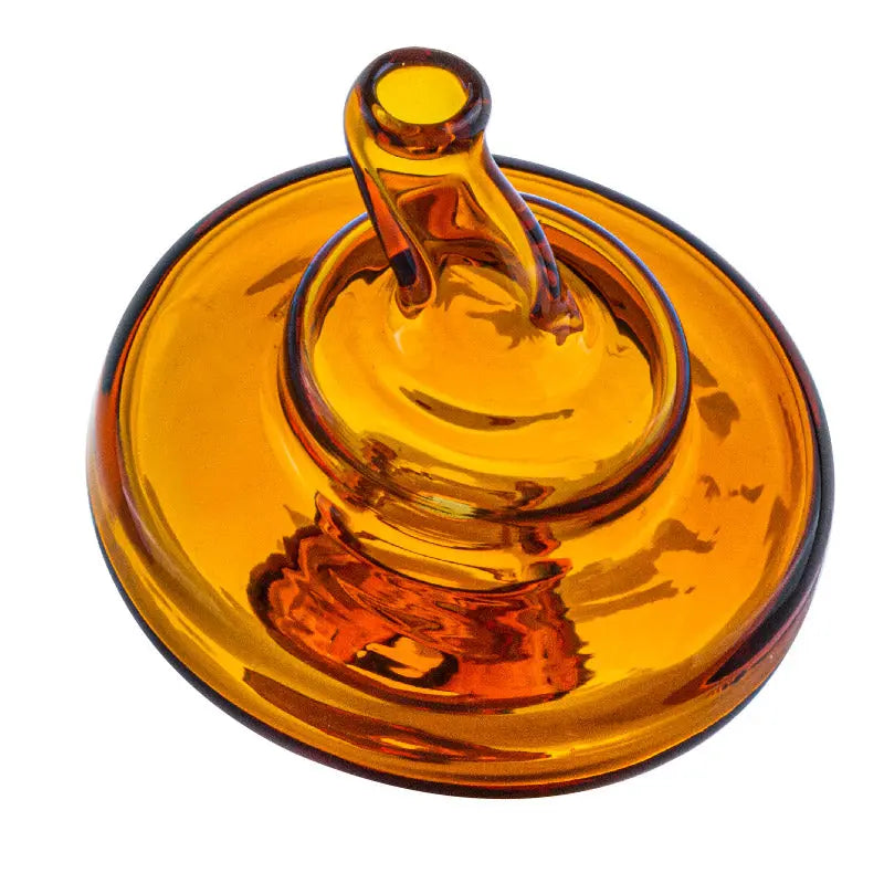 Curved Airflow Glass Carb Cap