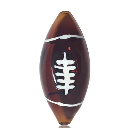 Glass Football Weed Pipe