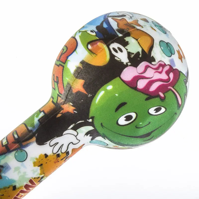 Graffiti Silicone Spoon Pipe