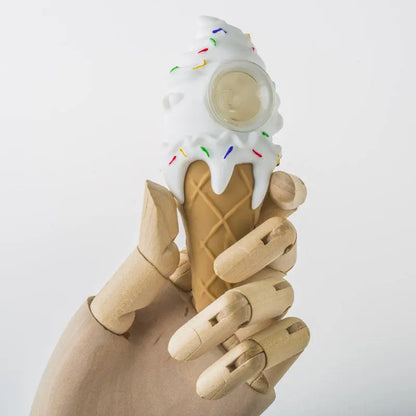 Ice Cream Silicone Hand Pipe