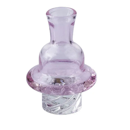 Light Pink Glass Carb Cap