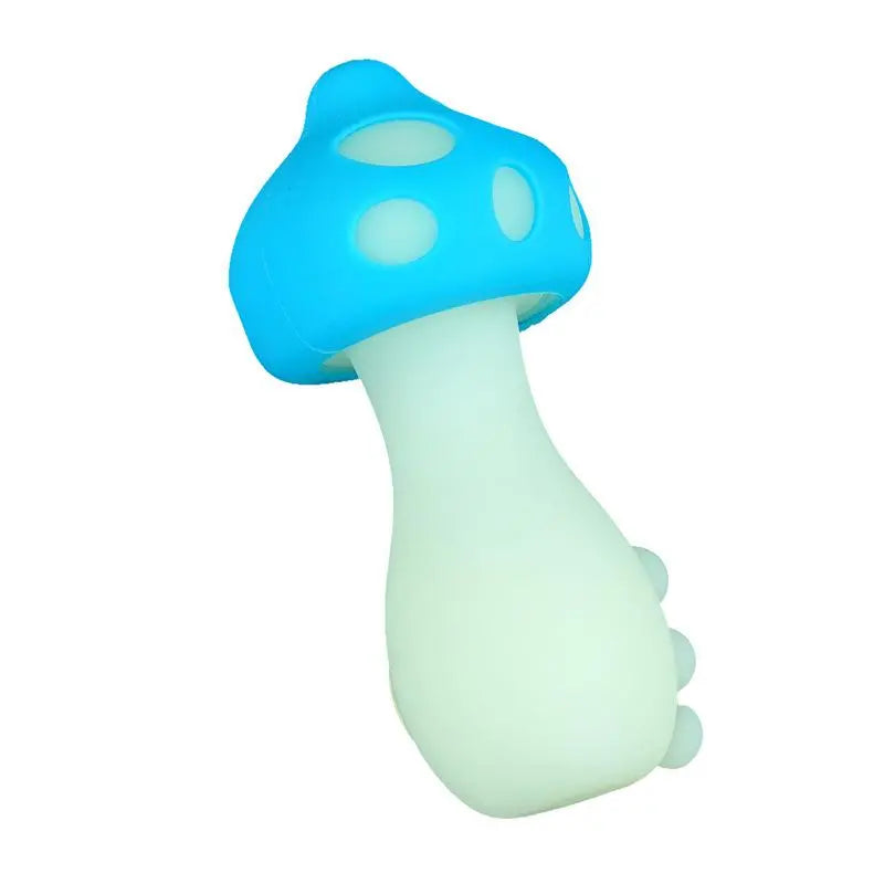 Luminous Mushroom Silicone Pipe