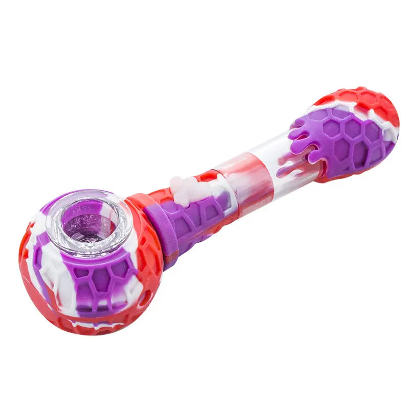 Luminous Silicone Nectar Collector Pipe (Random Color)