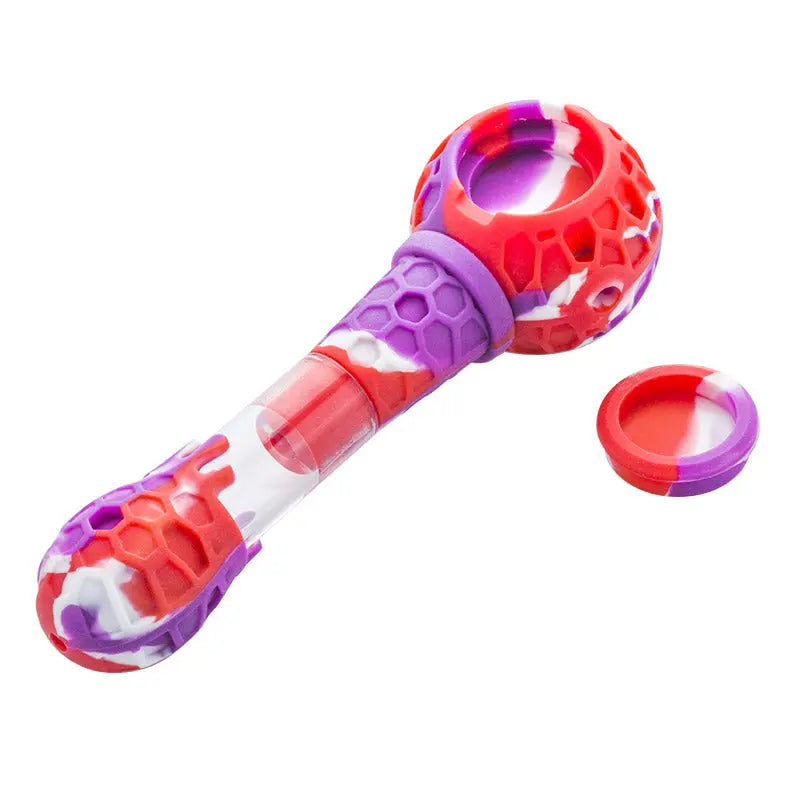 Luminous Silicone Nectar Collector Pipe (Random Color)