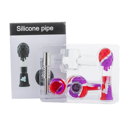 Luminous Silicone Nectar Collector Pipe (Random Color)