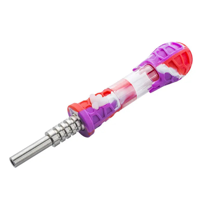 Luminous Silicone Nectar Collector Pipe (Random Color)