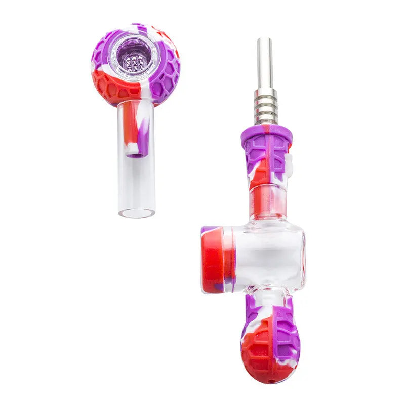 Luminous Silicone Nectar Collector Pipe (Random Color)