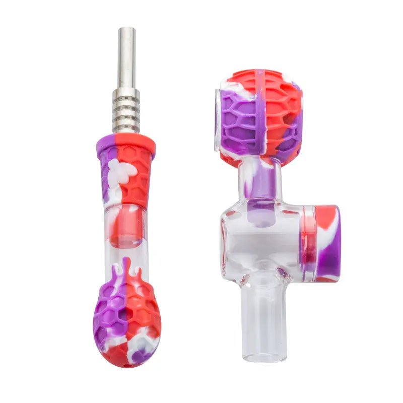 Luminous Silicone Nectar Collector Pipe (Random Color)