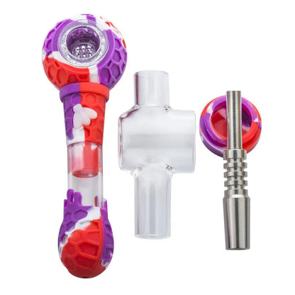 Luminous Silicone Nectar Collector Pipe (Random Color)