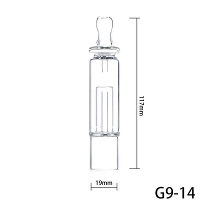 Pacifier Glass Bubbler For G9 Gdip