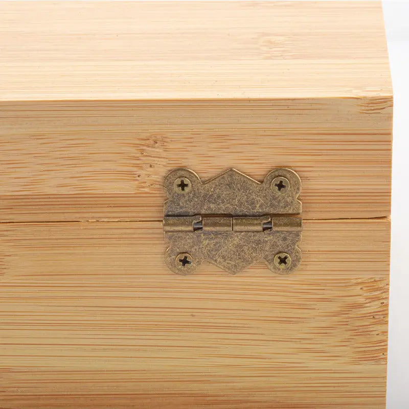 PUFFING BIRD 100% Bamboo Stash Box w/ Combination Lock