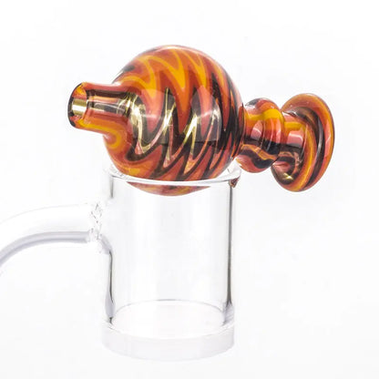 Wig Wag Glass Carb Cap (Random Color)