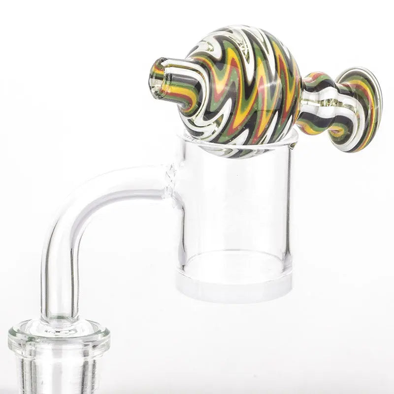 Wig Wag Glass Carb Cap (Random Color)