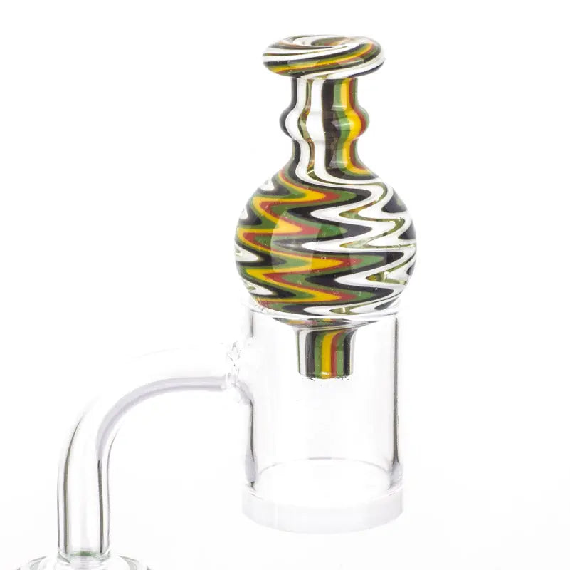 Wig Wag Glass Carb Cap (Random Color)