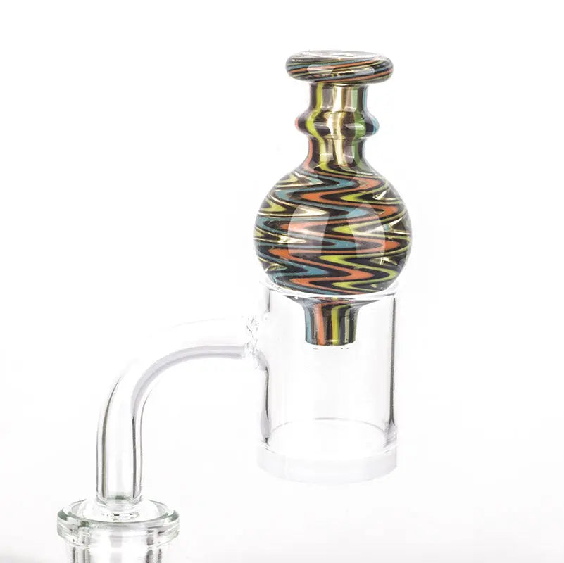 Wig Wag Glass Carb Cap (Random Color)