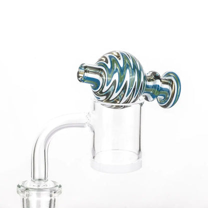 Wig Wag Glass Carb Cap (Random Color)