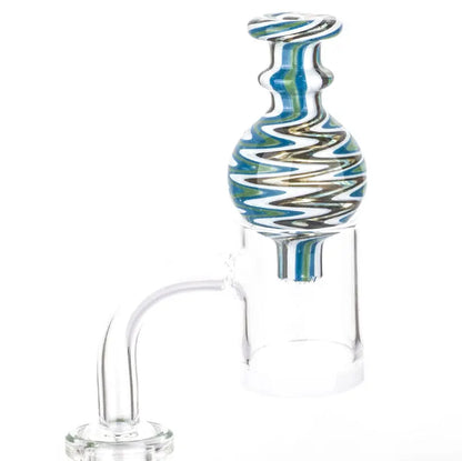 Wig Wag Glass Carb Cap (Random Color)